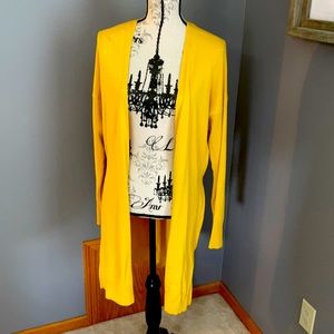 Long length cardigan